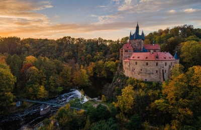 Burg kriebstein Außenansicht Burg kriebstein Außenansicht